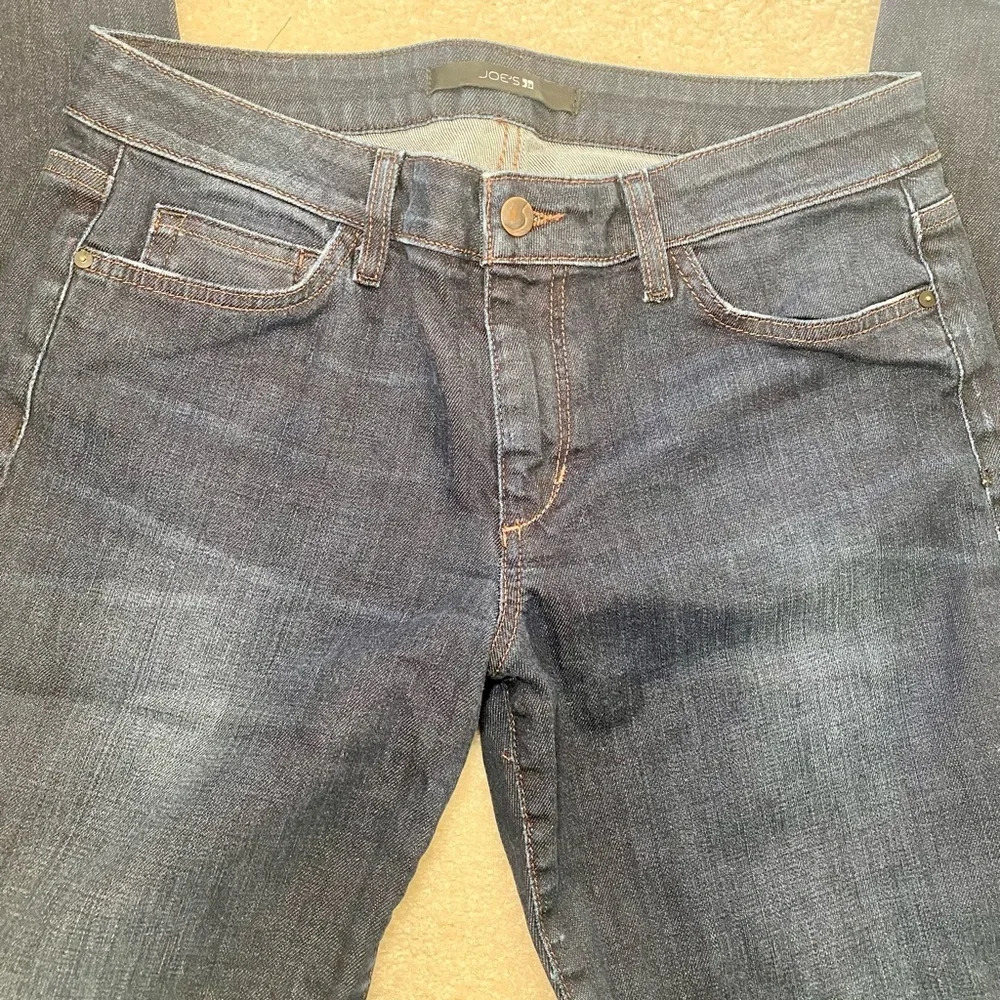 Joes Jeans Dahlia Curvy Bootcut Jeans Inky Faded Dark‎ Wash Size 31 C40